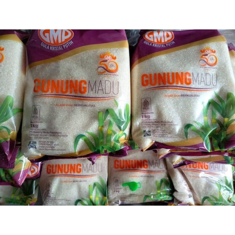

gula kemasan gunung madu 1dus