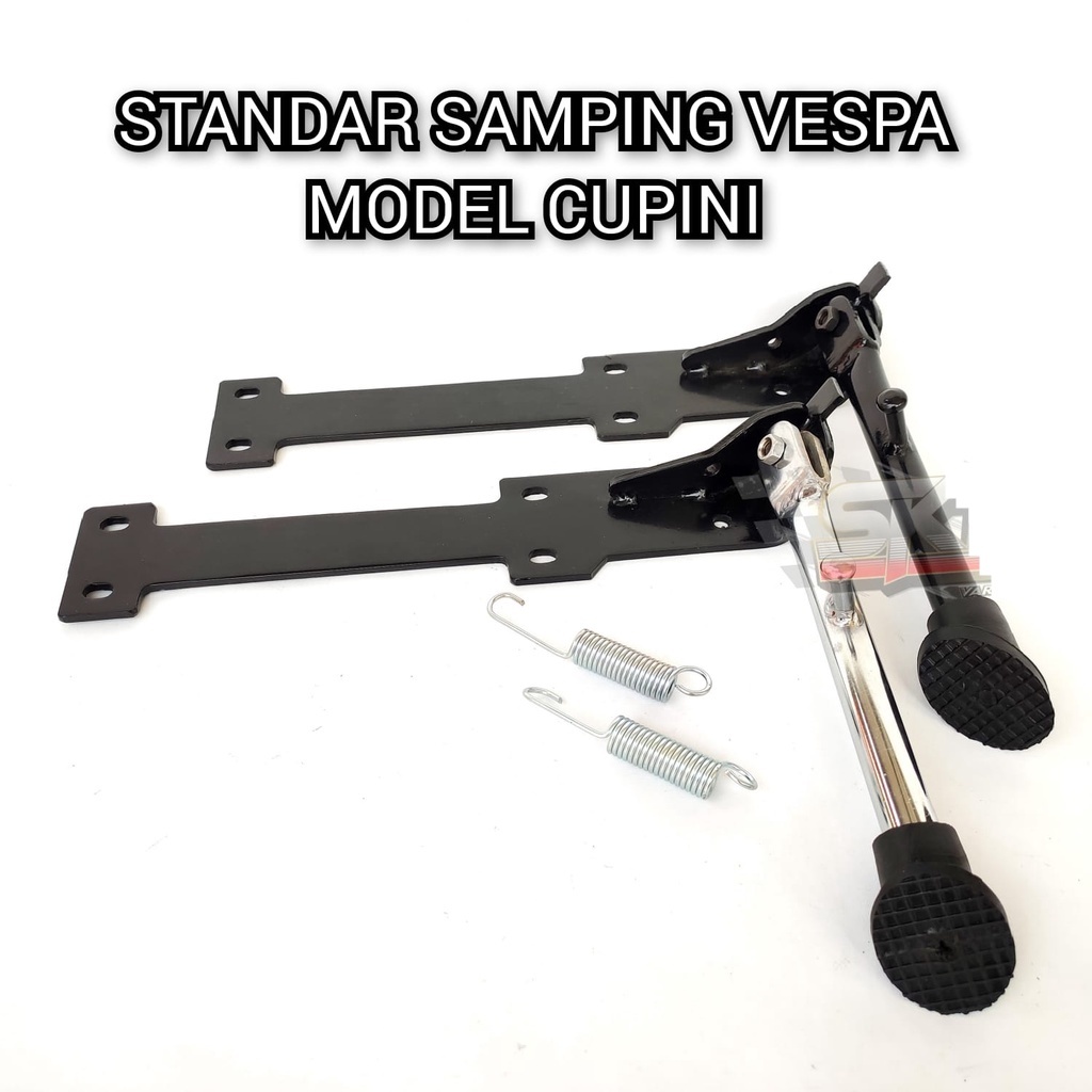 Standar Samping Vespa Model Cupini Ring 10 Standar Samping Super Sprint PX All vespa series