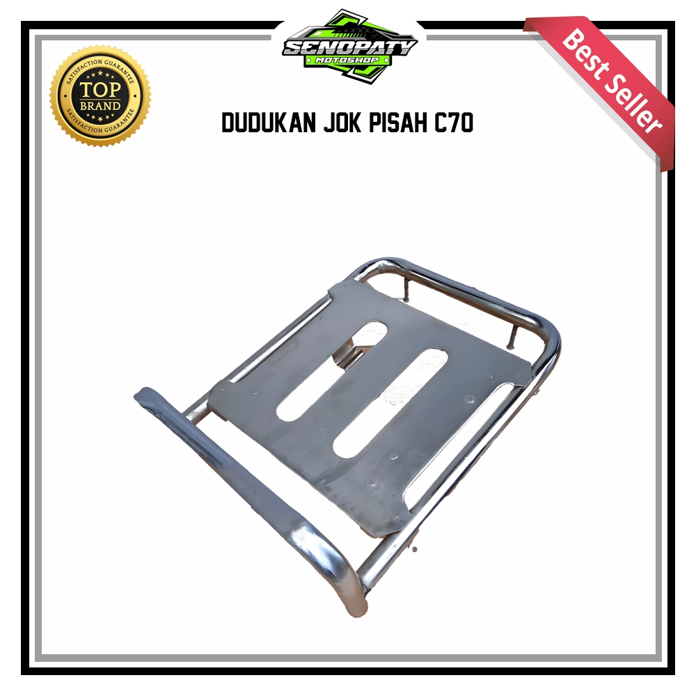 Dudukan jok pisah c70 c50 tebal