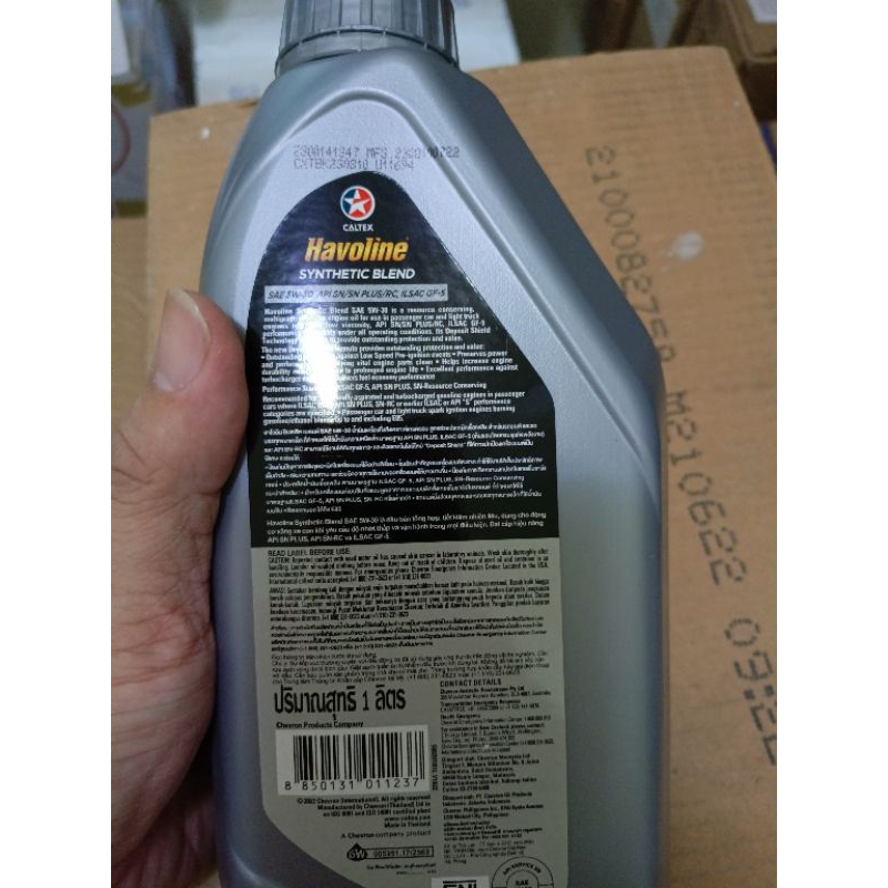 caltex havoline 5w30 semi syn