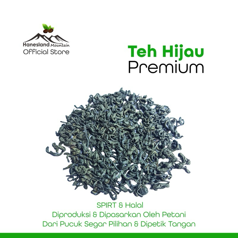 

Teh Hijau Organik Premium Daun Teh Hijau Asli Kiloan 1KG Hanesland Mountain