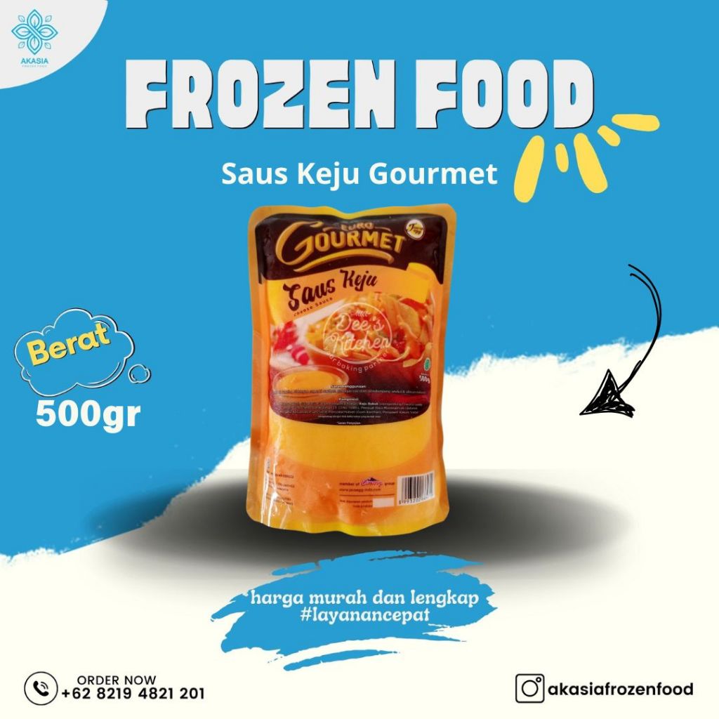 

Saus Keju Gourmet 500gr
