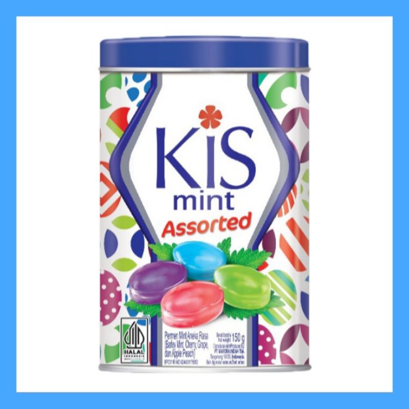 

Kis Permen Mint Assorted Aneka Rasa Kaleng 150gr