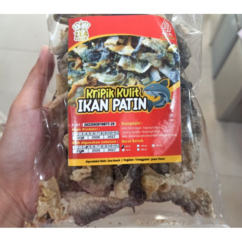 

Keripik Kulit Patin 60gram