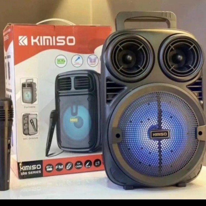 Speaker Bluetooth Portable 6.8 inch Kimiso KMS 3381 plus mic - Speaker
