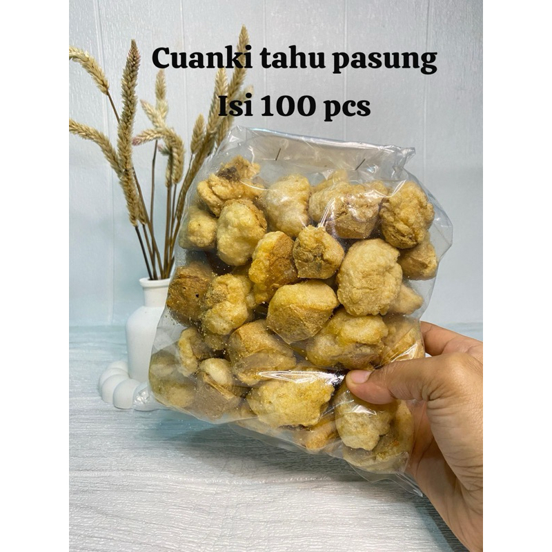

Cuanki Tahu Pasung Termurah Isi 100 Pcs Free Buble warp