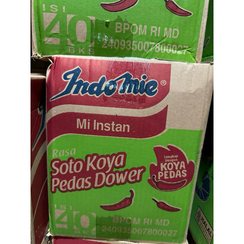 

(TOKO PAK GEMBUL) indomie Soto Koya Pedas Dower