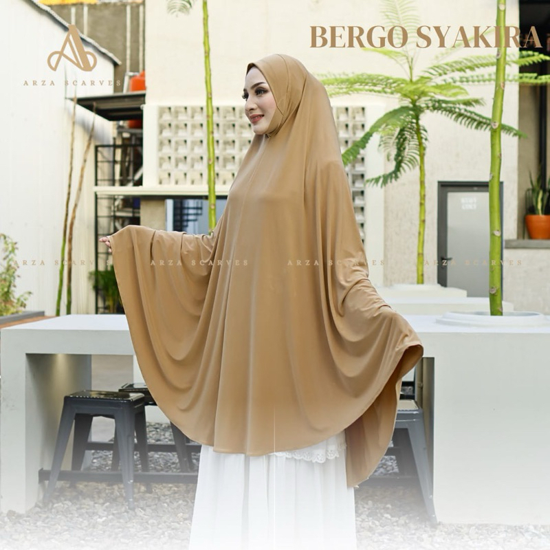 Khimar Dagu Jumbo Syakira matt Jersey Premium By Arza