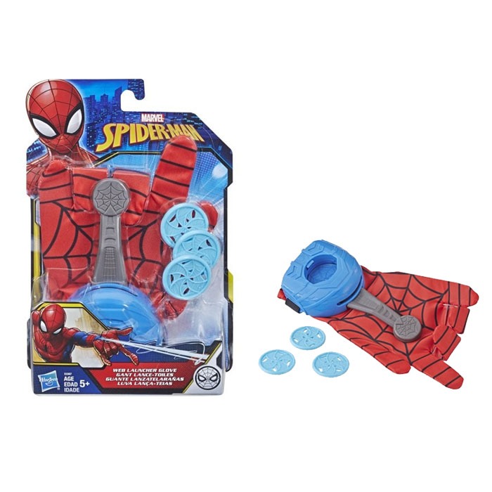 Marvel Spider-Man Web Launcher Glove Sarung Tangan Mainan