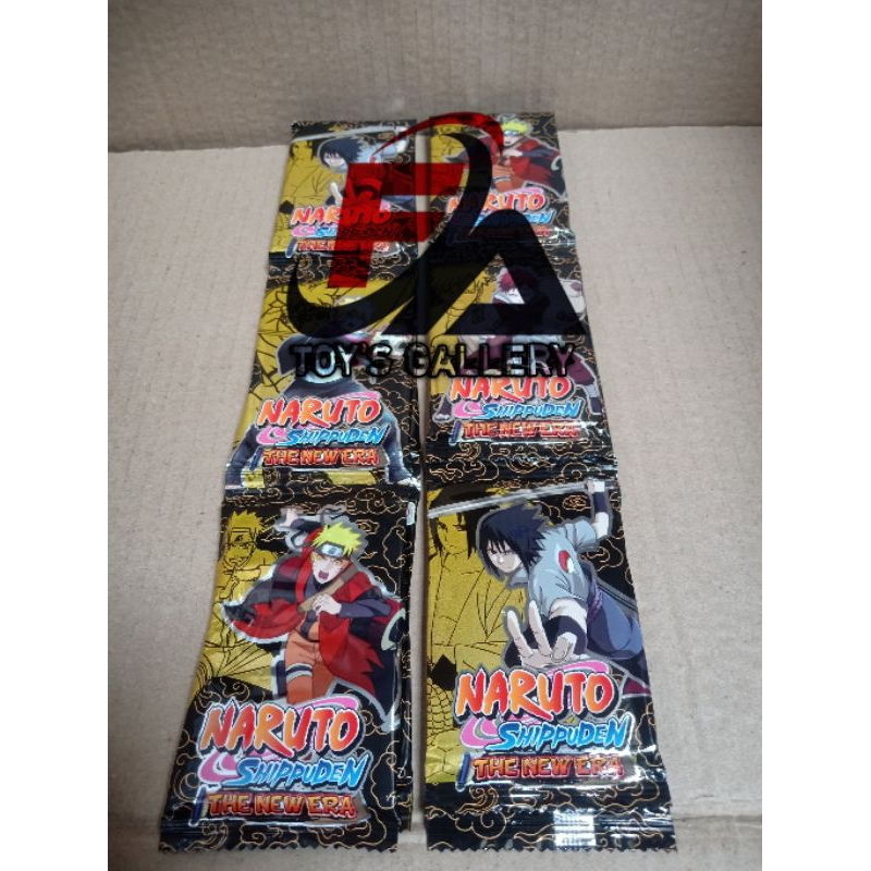 KARTU FOIL NARUTO/TRADING CARD NARUTO/KARTU NARUTO ISI 12 SASET