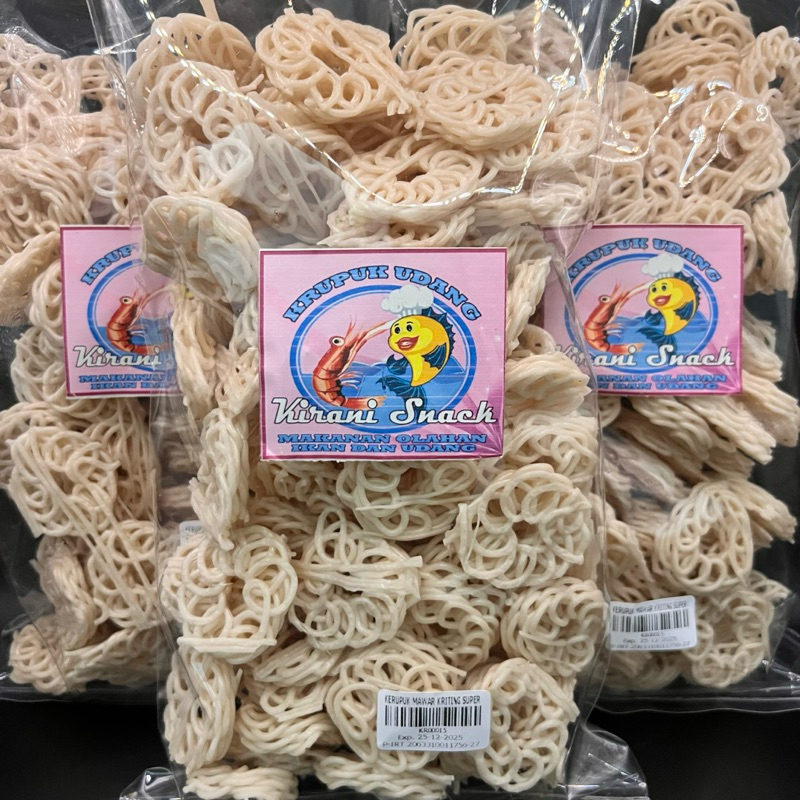 

KERUPUK MAWAR MENTAH 500GR KERUPUK KERITING UKURAN KECIL SIAP GORENG