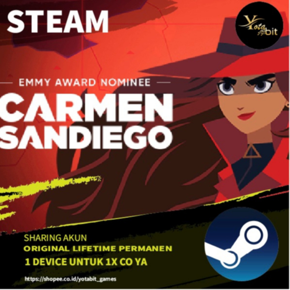 Carmen Sandiego PC Game Sharing Original Offline