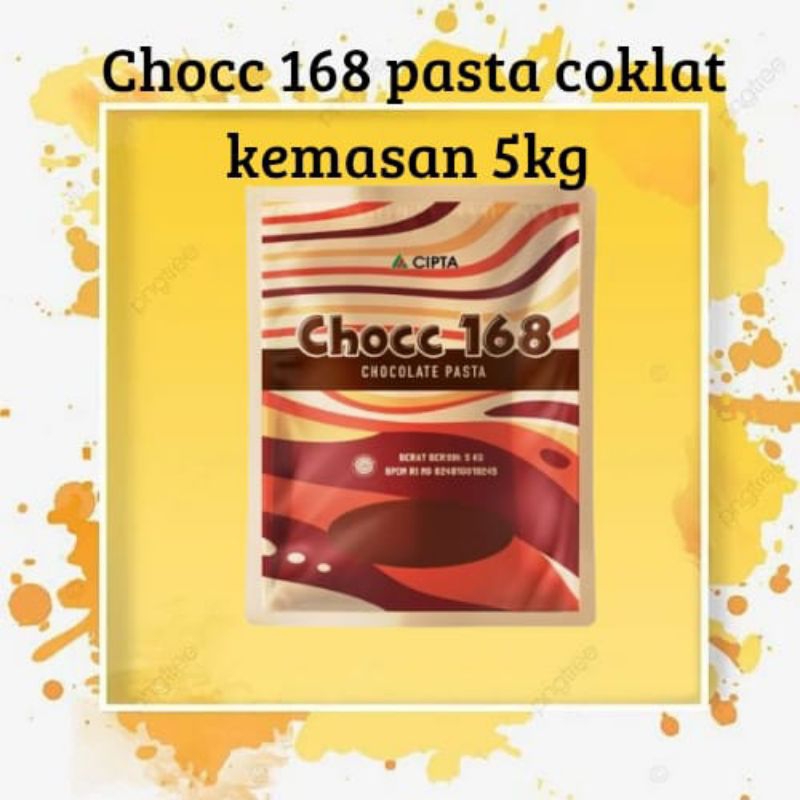 SELAI COKLAT CHOCC 168 PASTA KEMASAN 5KG