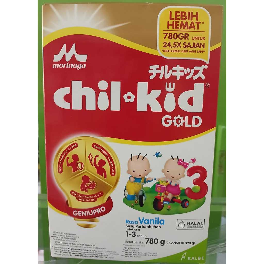 

CHIL KID GOLD 3 RASA VANILA | MADU