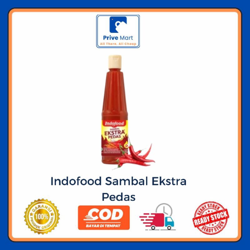 

Indofood Sambal Ekstra Pedas 135ml Prive Mart