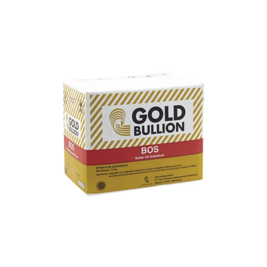 

BOS GOLD BULLION BUTTER OIL SUBSTITUTE ROOM BUTTER 15 KG