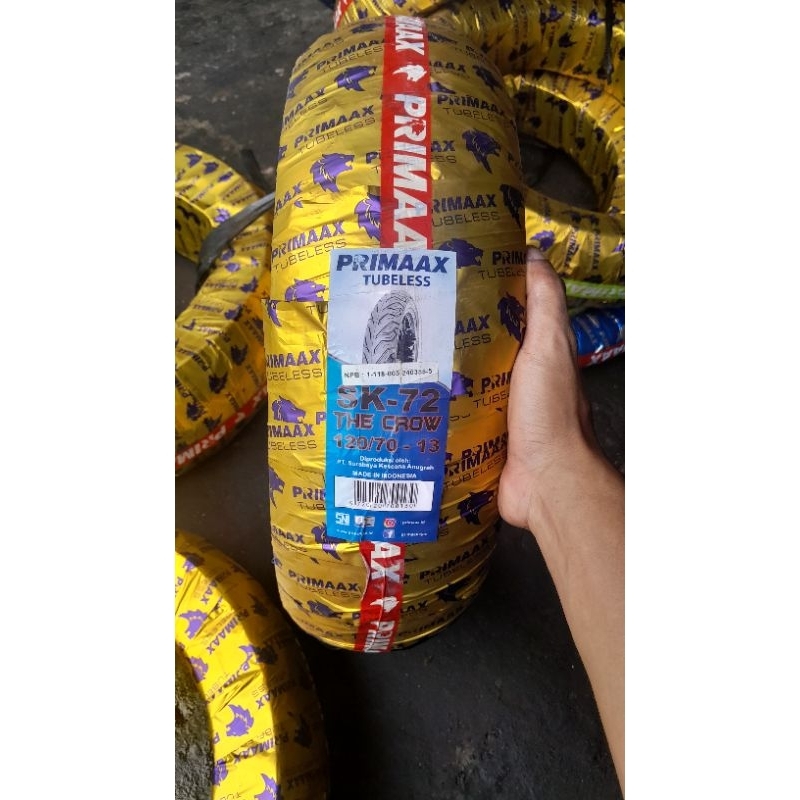 120/70-13 Primaax Tubeless SK-72