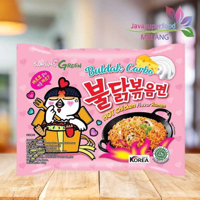 

SAMYANG BULDAK CARBO MIE SAMYANG RAMEN CARBONARA 130 GR