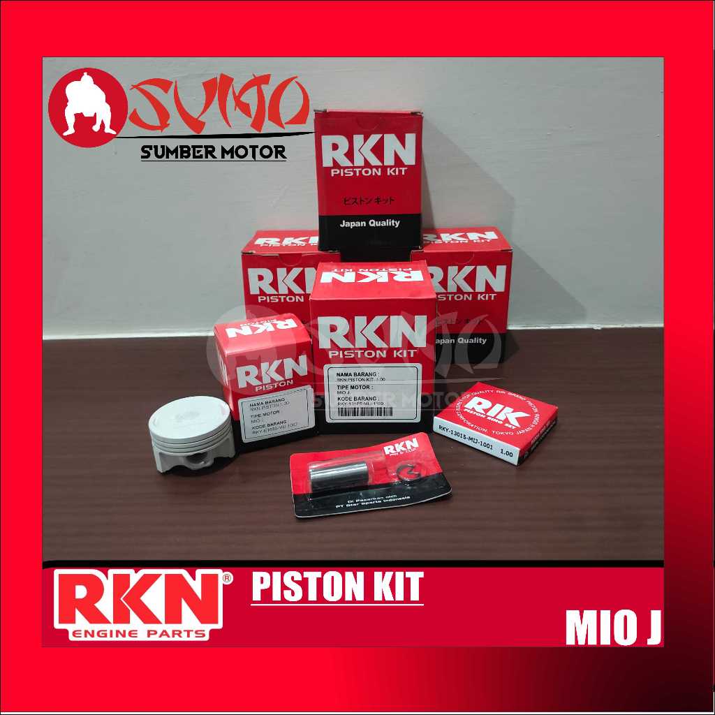 PISTON SEHER KIT MIO J RKN ORIGINAL ASLI