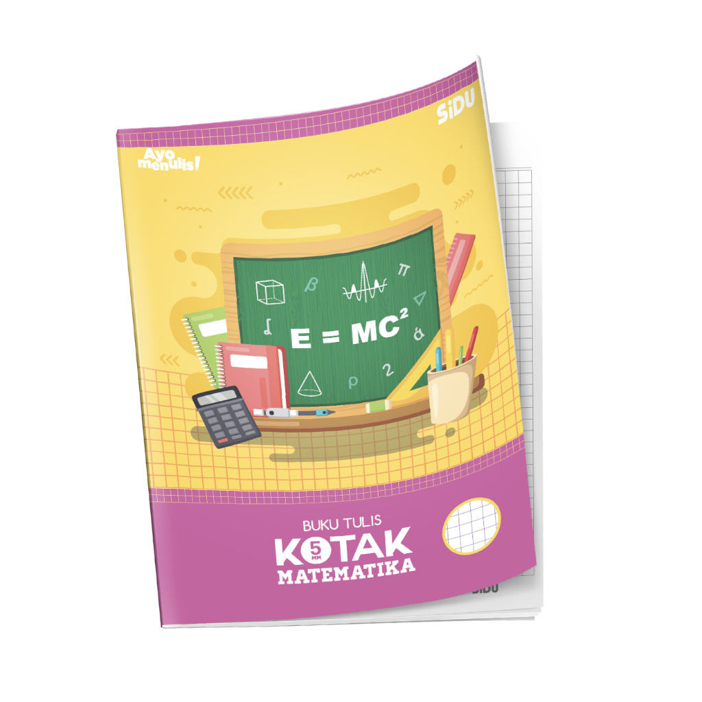 

SIDU Buku Tulis Kotak Matematika 38 Lembar 1 Pcs