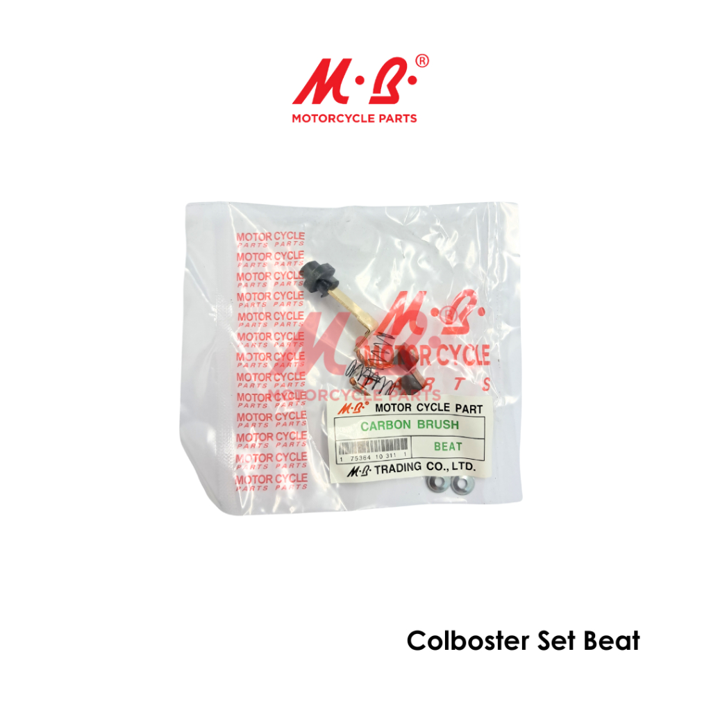 M.B. Arang Stater Colboster Set Carbon Brush Motor Honda Beat