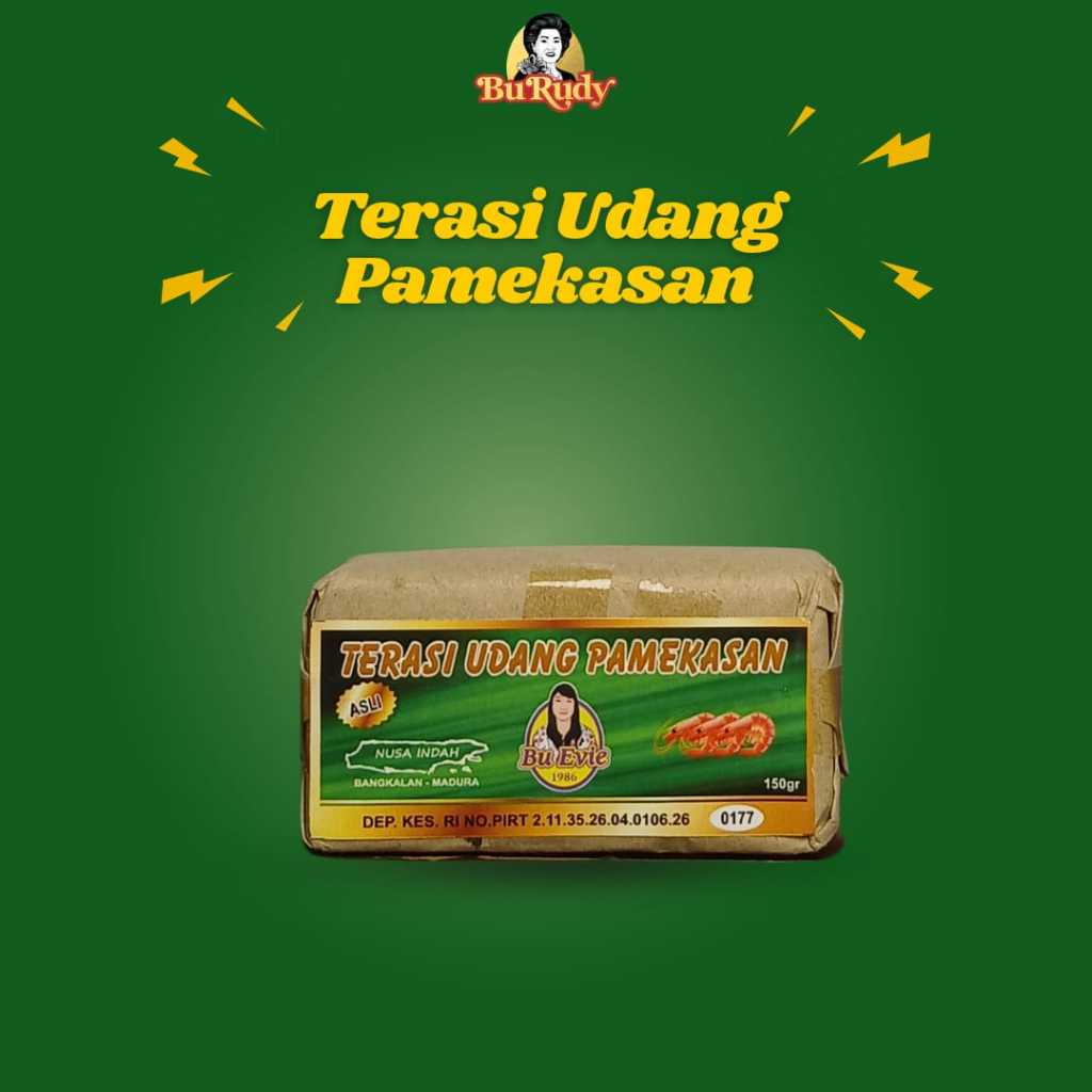 

Terasi Udang Asli Pamekasan 150gr