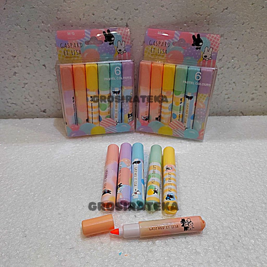 

HIGHLIGHTER, STABILLO HIGHLIGHTER MINI QHM22579 6 WARNA M&G