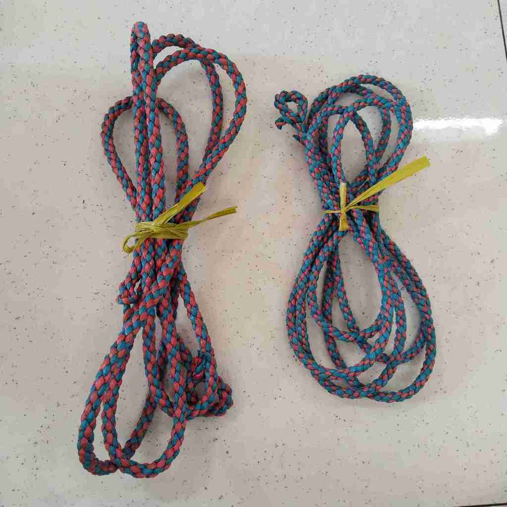 1 PCS TALI TAMBANG 3 METER - KUAT & TAHAN LAMA WARNA BIRU PINK DIAMETER BESAR & KECIL