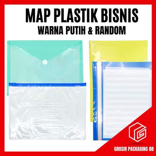 

Map Plastik A4 A5 Folder One Map Kancing Bussines File Folio Dokumen Clear Sleeve Mika Bukan Joyko