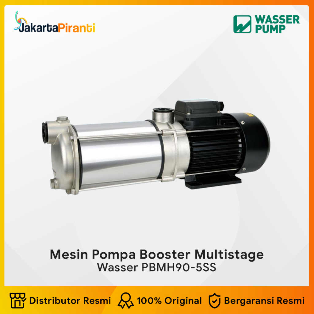 Mesin Pompa Air Dorong Booster Pump Multistage Wasser PBMH90-5SS / PBMH 90-5SS
