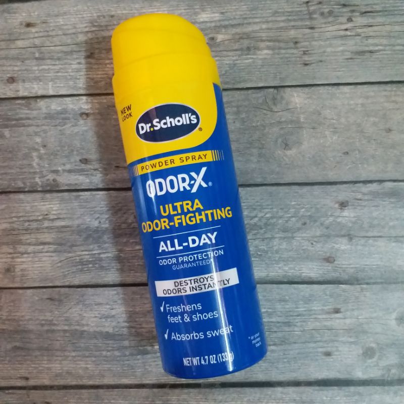Dr Scholls ODOR-X Ultra Odor Fighting Foot Spray Powder Singapore