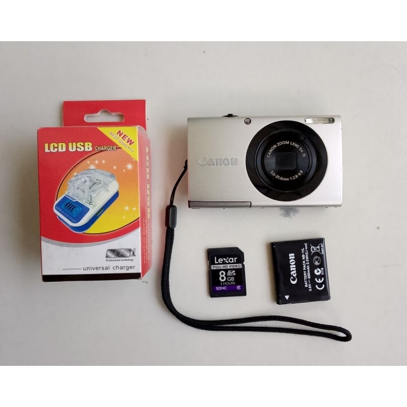 kamera digital canon powershot A3400 bekas normal