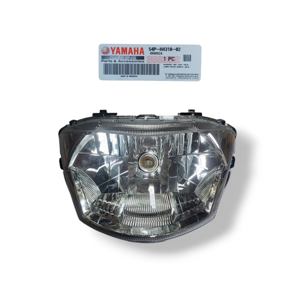 Reflektor lampu depan mio j/mio gt assy sudah termasuk bohlamp depan dan soket lampu Asli YAMAHA