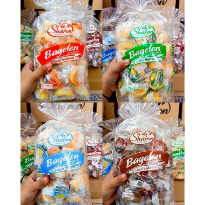 

Bagelan Sharon (ORI, Keju, Coklat, Durian)