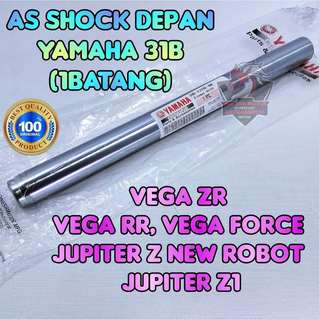 As Shok Depan 31B Asli Original Motor Yamaha Vega zr , Vega RR , Vega Force , Jupiter Z New Robot , 