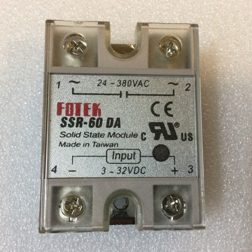 Fotek SSR-60 DA Solid State Relay Fotek SSR-60 DA Solid State Relay Fotek SSR-60 DA Solid State Rela