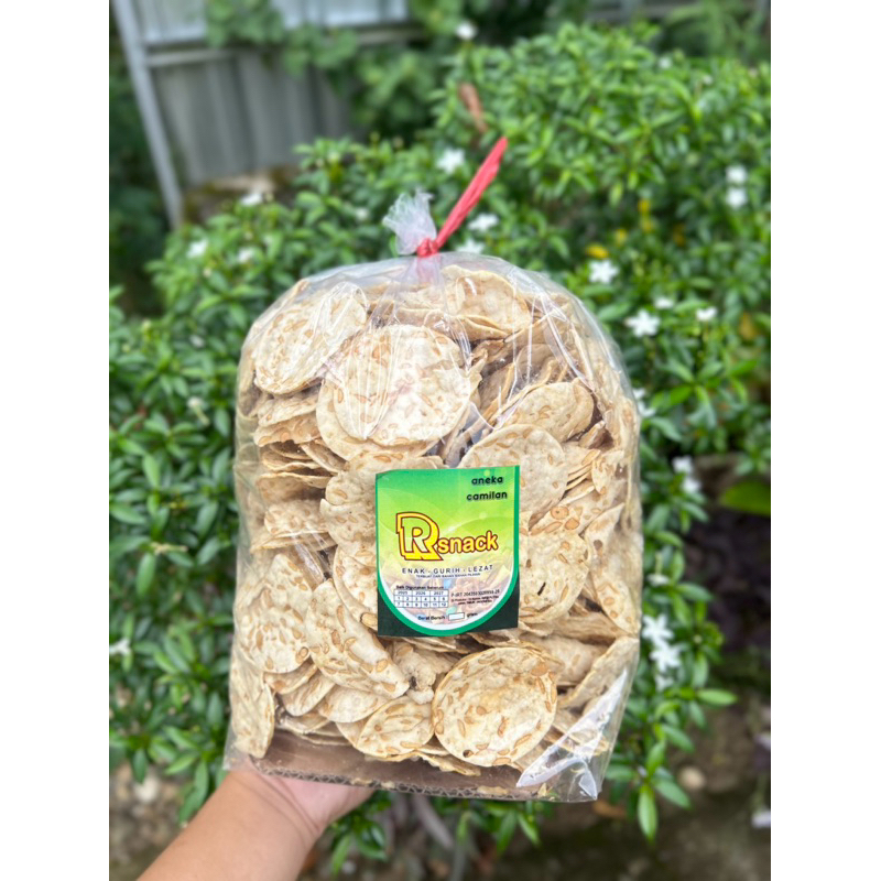 

Kripik tempe sagu 250g,500g,1kg include bubble wrab dan kardus