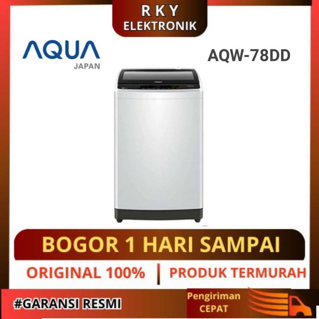 Mesin Cuci AQUA JAPAN 78DD 1tabung