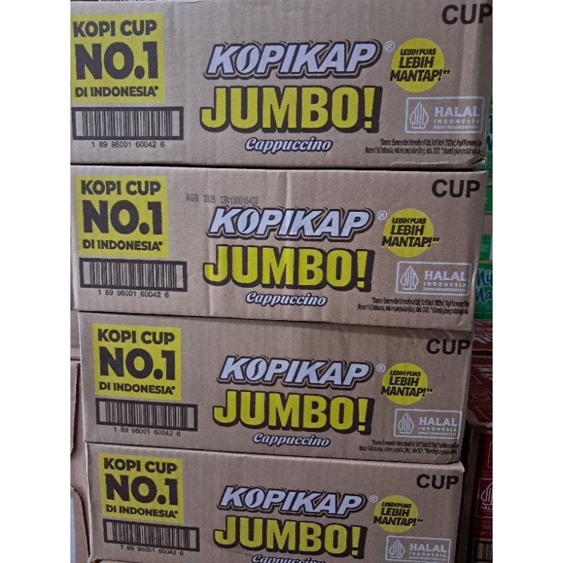 

Kopikap Jumbo 200 ml isi 24 cup