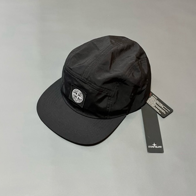 Stone Island 5 panel cap black
