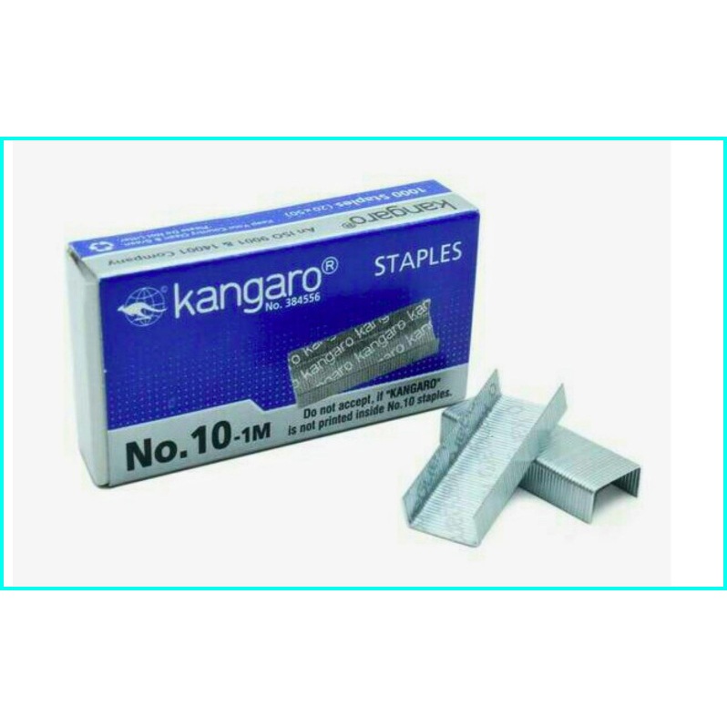 

(1 PAX KECIL / 1 STRIP) Isi Staples Kecil / Isi Hekter / Isi Jepretan / Staples No 10 Kangaro