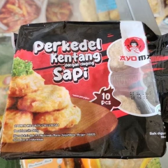 

PERKEDEL KENTANG DAGING SAPI ISI 10 PCS