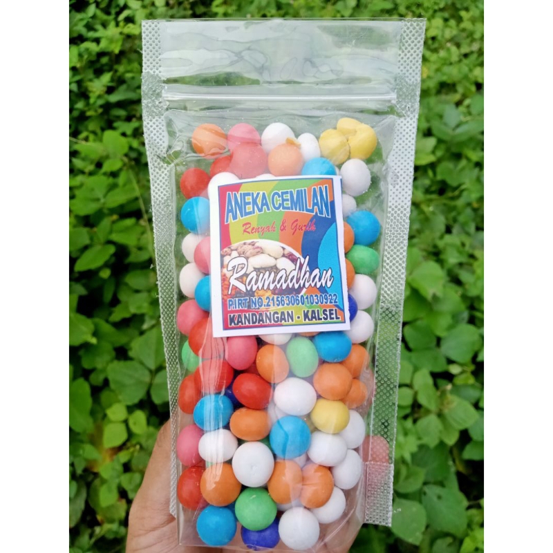 

Biskuit Bola bola Pelangi/biskuit warna warni