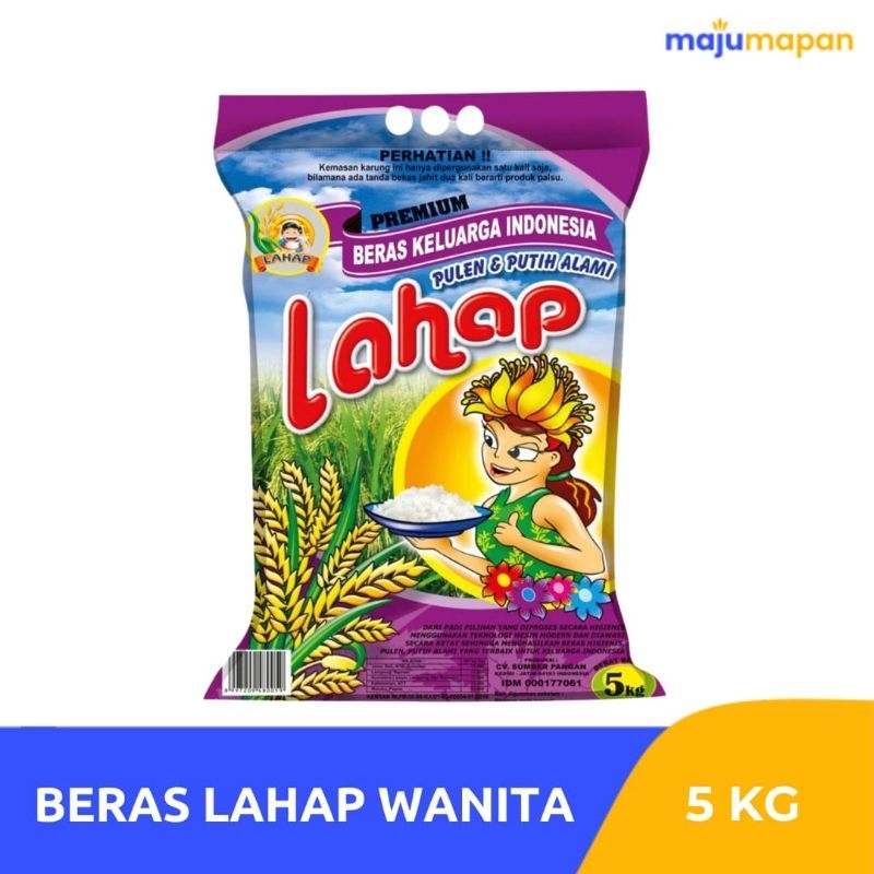 

Beras Lahap Wanita 5 kg