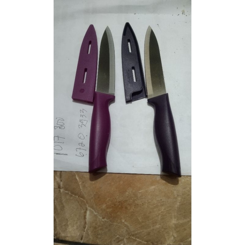 Pisau Tupperware Paring Knife ungu