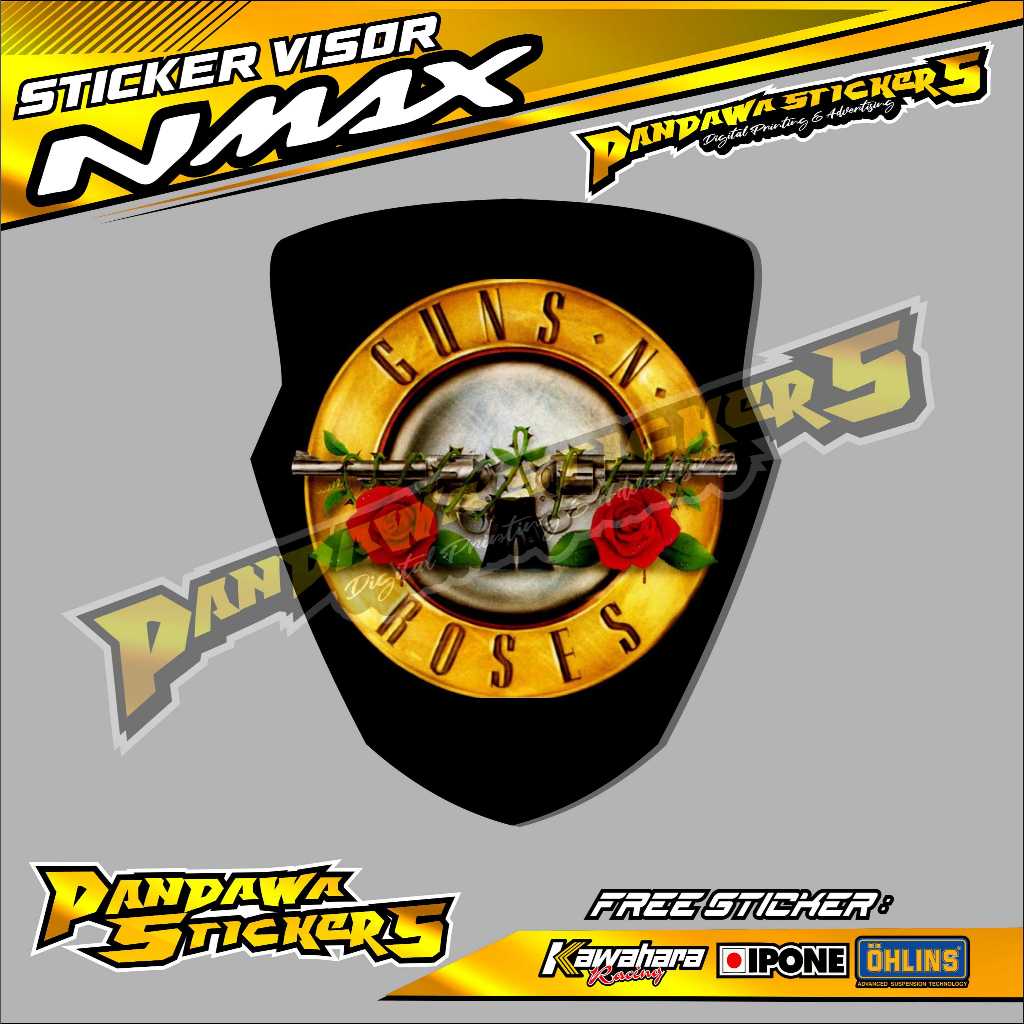 STIKER VISOR NMAX / STIKER VISOR NMAX OLD / STIKER VISOR NMAX NEW