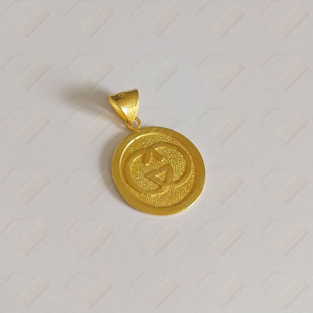 Liontin Model GUCCI Emas 24 Karat