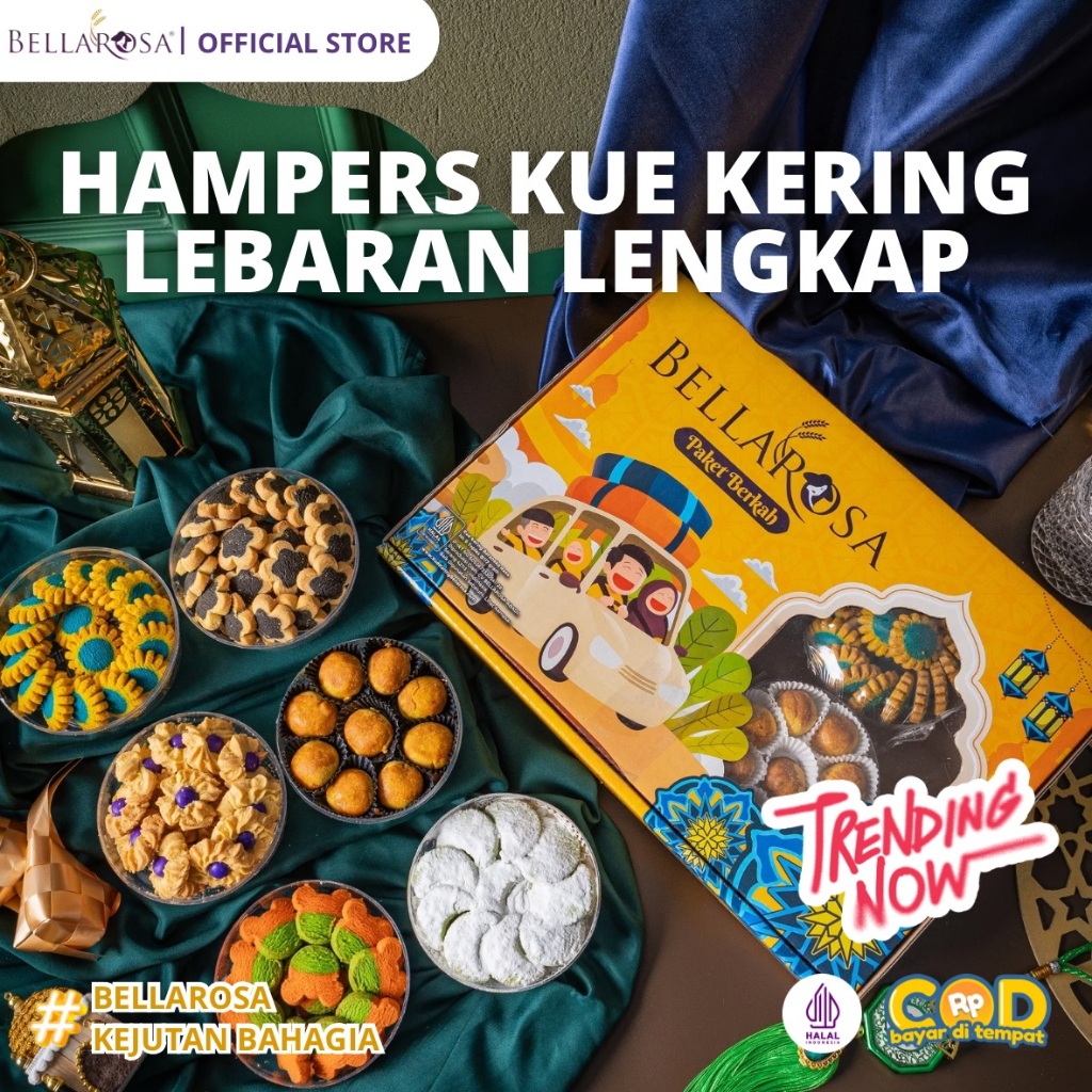 

[FYC](COD) BELLAROSA Hampers Kue kering Lebaran Trend 2025 idul fitri