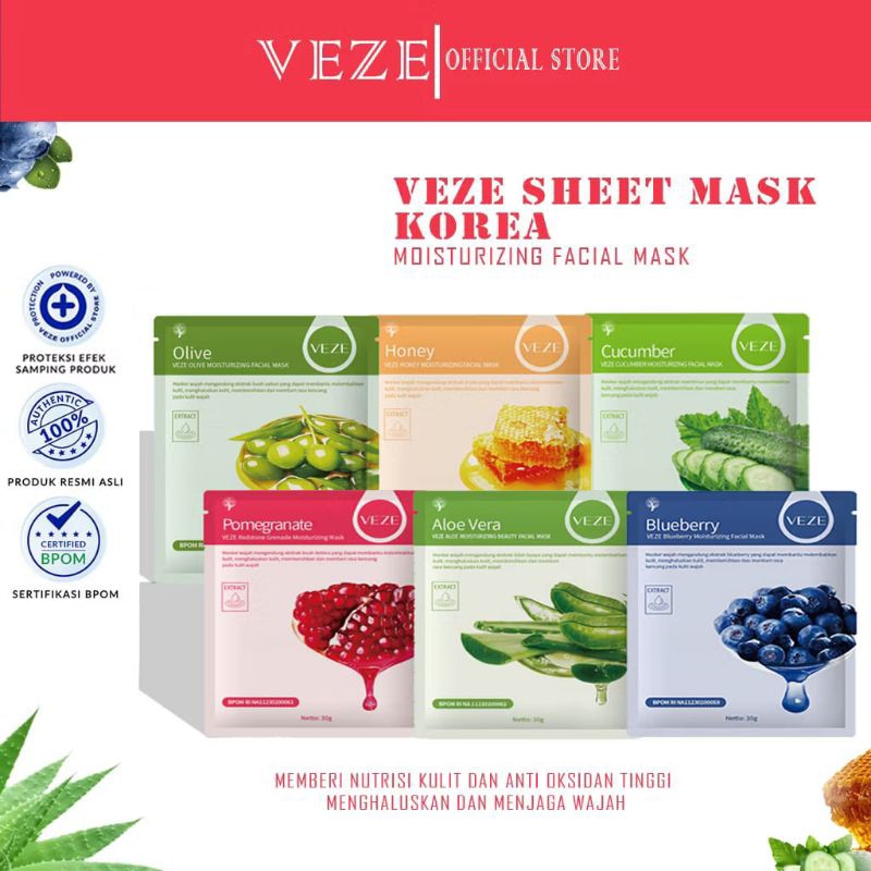 VEZE FACIAL MASK | SHEET MASK