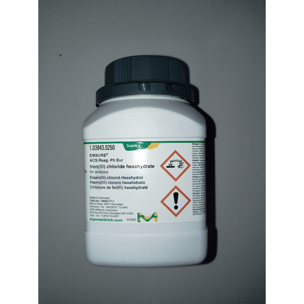 Iron(III) chloride hexahydrate for analysis - Merck